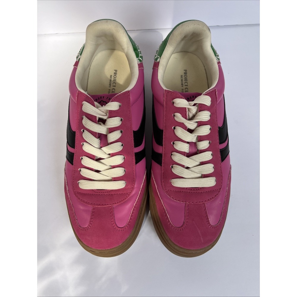 Project Cloud Memory Foam Womens Sneakers Pink Green Black Size 7 EU 37.5 - Picture 6 of 16